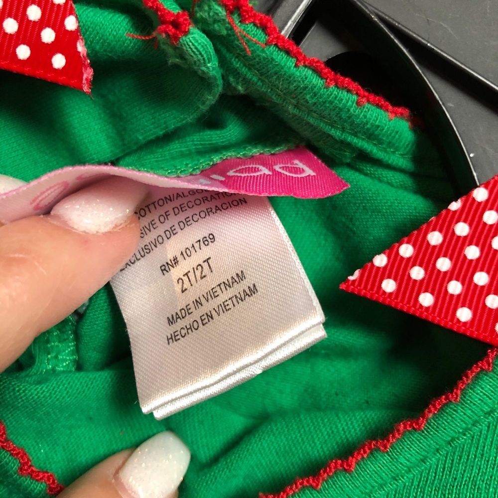 2T Adorable Holiday Christmas Tops🎄 maybe K1 - Picture 8 of 12
